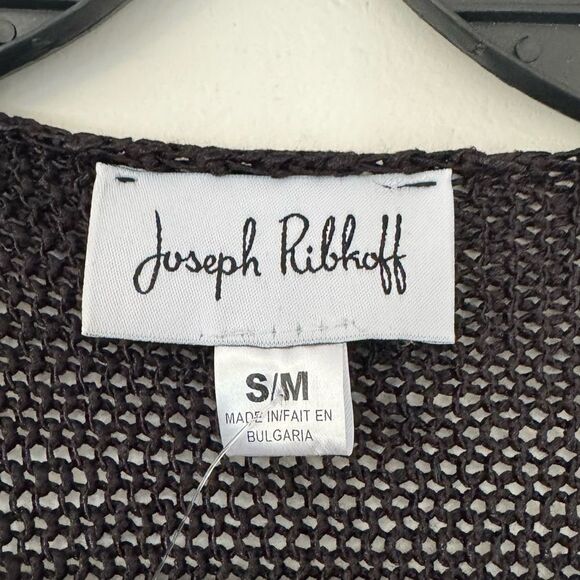JOSEPH RIBKOFF Tunic Style Knit Handkerchief Hem Top Size S/M - Picture 6 of 7